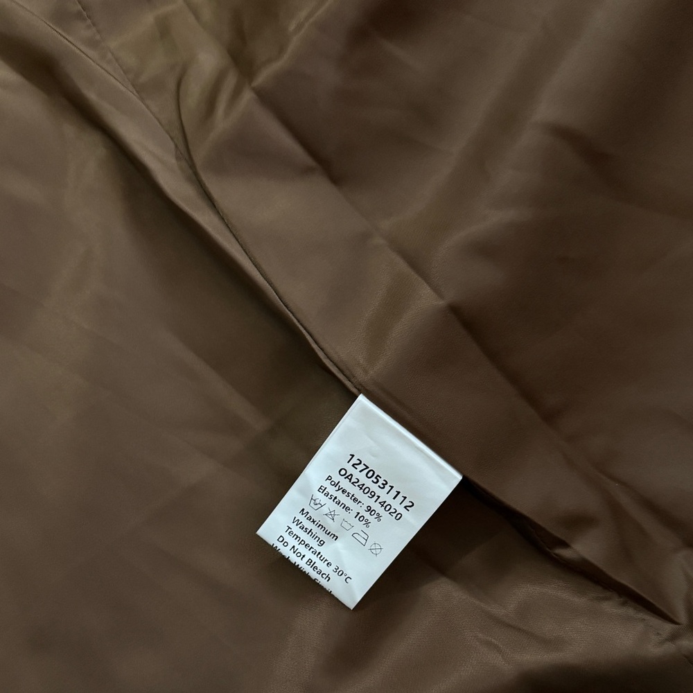 Brown Suede Blazer for Women - Picture 9 of 10